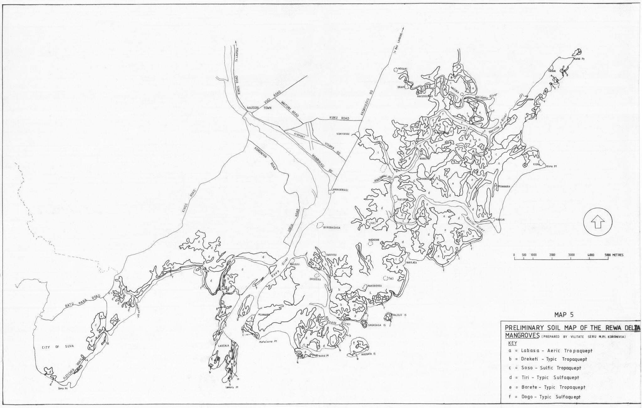 Map-5-Preliminary-soil-map-of-the-rewa-delta-mangroves